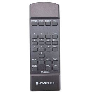 Novaplex SRC 8600 Remote Control Tested Works Original OEM Vintage Cable Box